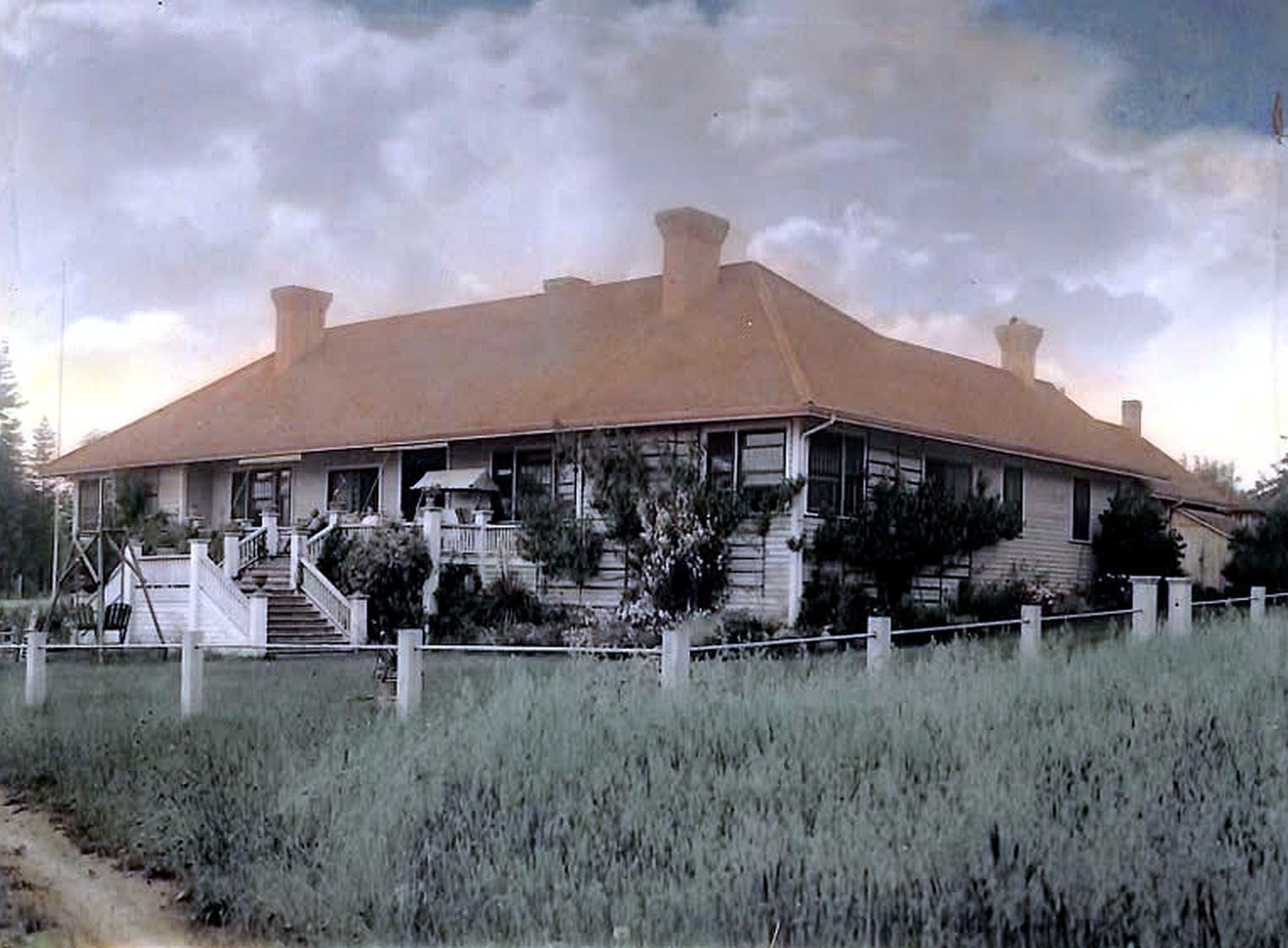 The 1908 Ormiston farmhouse