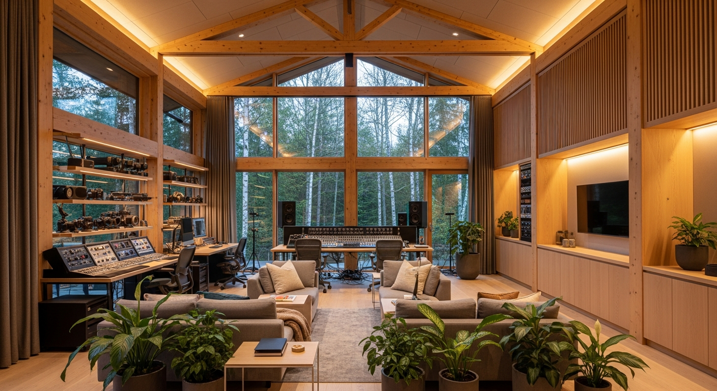 Creative studio at Camp Denman